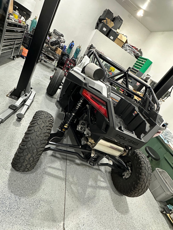 Works Power " Slip Fit" Exhaust for the Polaris RZR PRO and TURBO R