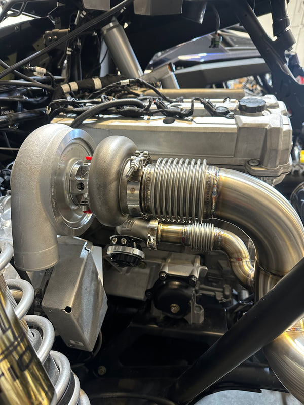 Polaris RZR Pro R 2.0 Premium Liquid to Air Turbocharger Kit, 2022-2026 Factory Fit - sleek UTV turbocharger installation