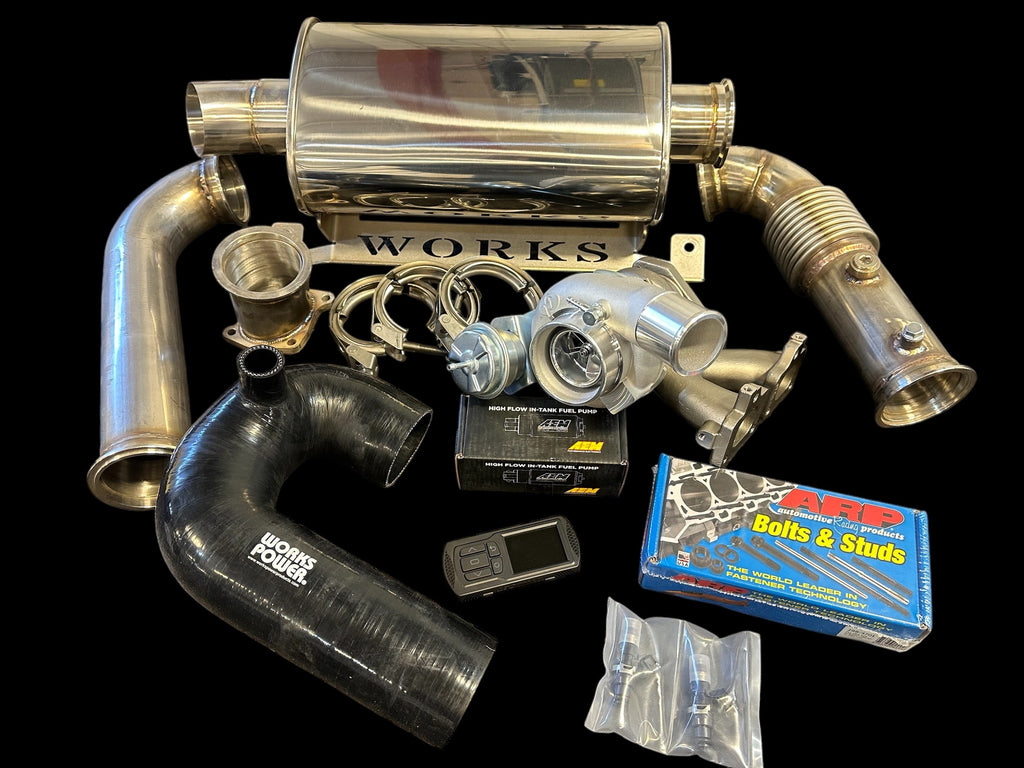 Works Power Products "Thumper" series Polaris RZR XPT/Turbo S/ XP Pro/ Turbo R/ Pro S Water cooled Turbocharger Kit