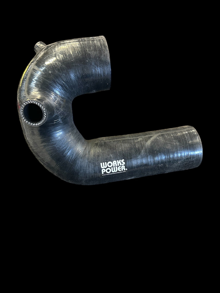 Works Power Products "Thumper" Water Cooled Billet Series Turbocharger intake tube for performance upgrade