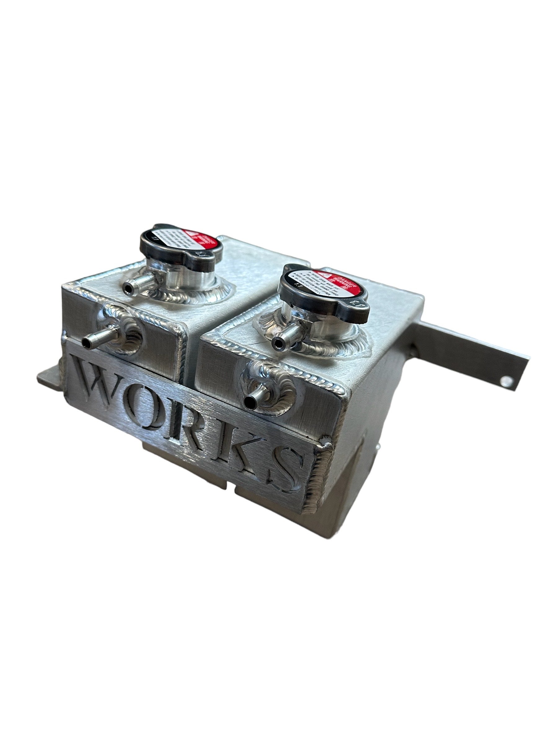 NICECNC Tanque De Agua De Expansión Dual Compatible Con Polaris RZR XP 4 TURBO 2016 2017 2018 2021, RZR XP TURBO 2016-2021, RZR XP TURBO S 2018-2021, RZR TURBO 4 2019 2020, Ver Accesorios