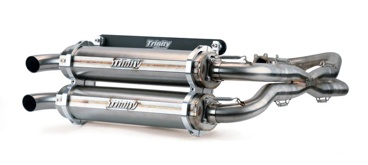 RZR XP 1000 EXHAUST - STAINLESS STEEL - FULL SYSTEM (2014-2023) UTV performance exhaust
