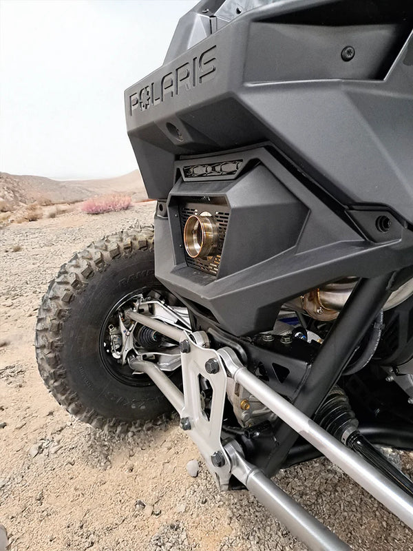 RZR PRO R CENTER EXIT SLIP-ON EXHAUST, UTV performance parts, off-road upgrades, aftermarket UTV parts, Polaris RZR turbo parts
