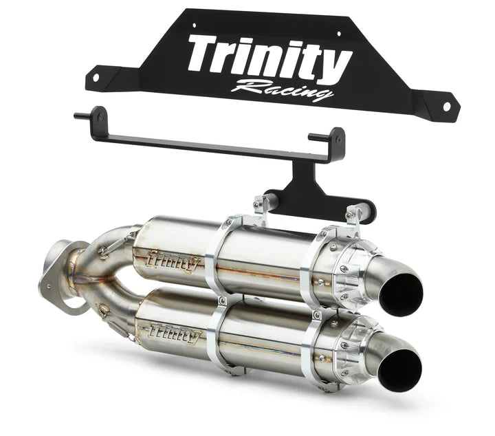 "RZR PRO R EXHAUST - SLIP-ON by Trinity Racing, premium UTV performance part, off-road custom exhaust system, high performance UTV upgrade"