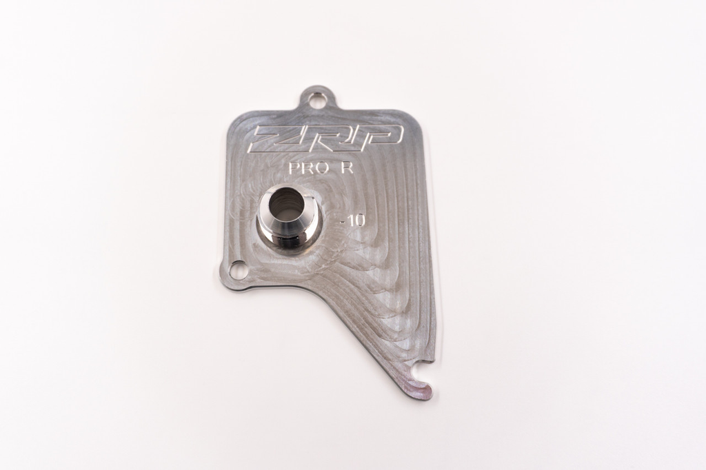 Pro R Turbo Oil Return Flange fitting -10 an for Polaris RZR turbo parts