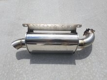 Works Power " Slip Fit" Exhaust for the Polaris RZR XPT/ Turbo S