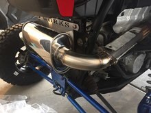 Works Power " Slip Fit" Exhaust for the Polaris RZR XPT/ Turbo S