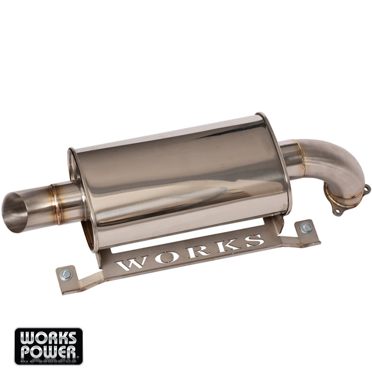 Works Power "Slip Fit" Exhaust for Polaris RZR PRO, UTV performance parts, high-performance exhaust system for Turbo R